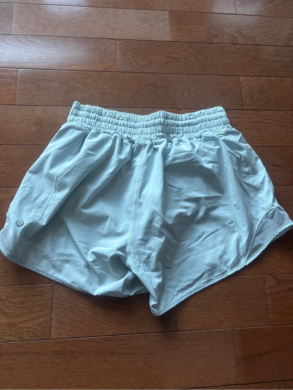 Lululemon Light Blue Women's Tracker Shorts - Picture 2 of 5